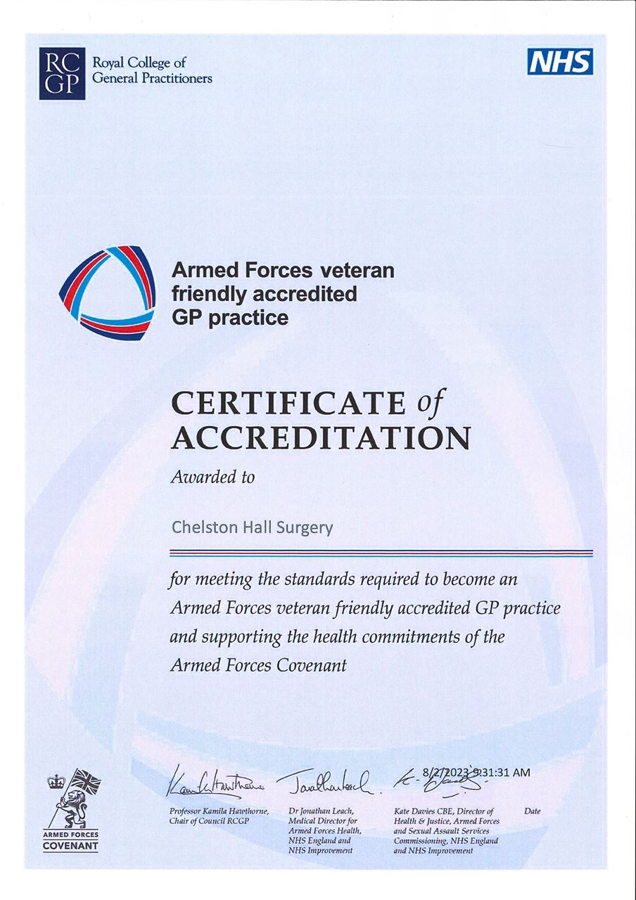 Certificate Veteran 4.9.23